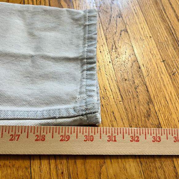 Levi’s Jeans Mens 36 X32 Vintage USA Light Wash 550 Orange Tab Distressed ** - Picture 13 of 14